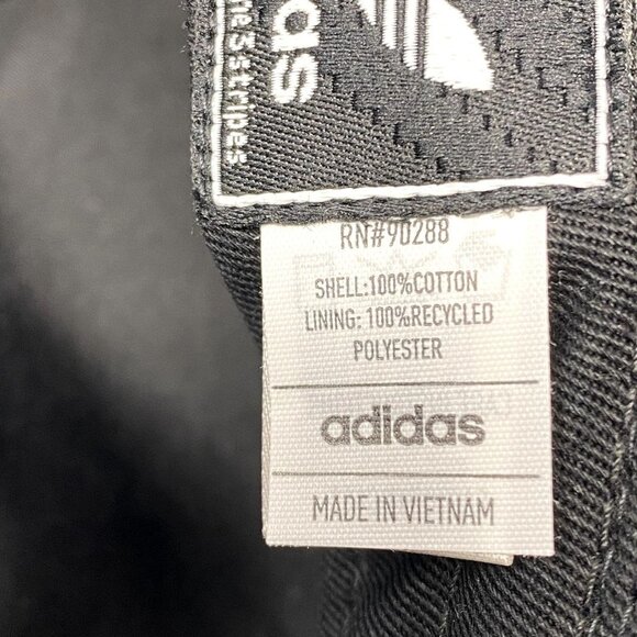 adidas Originals Youth Washed Bucket Hat Black GA1234 Cotton - Picture 4 of 6